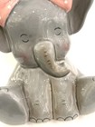 Gray Elephant Baby Piggy Bank By Blue Sky Clayworks 6 5    Tall X 7    Ceramic