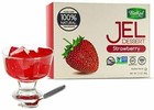 Bakol Vegan Strawberry Flavor Jel  Kosher Dessert Gelatin  3 Oz  pack Of 3 