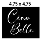 Vinyl Car Decal Car Stickers Ciao Bella Car Decal Quote Decal Italian Stickers