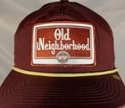 Widespread Panic  old Neighborhood  Nylon Rope Hat - Maroon