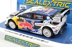 Scalextric  red Bull  Ford Puma Rally1 4x4 W lights 1 32 Scale Slot Car -c4569