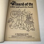 Vintage 1976 The Wizard Of Oz Coloring   Activity Book Whitman Rare Oop -unused