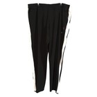 Polo Ralph Lauren Mens 3xlt Black White Stripe Zipper Ankle Track Sweat Pants