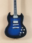Fast Delivery Sg Model Electric Guitar Mahogany T-o-m Bridge 24f In Turquoise