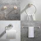 Bathroom Accessory Set Brushed Nickel 4 Pcs Bathroom Hardware Set Wall Mounted