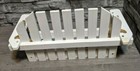 Garden Treasure 8 25  X 15  White Wood Porch Swing Bird Seed Feeder Yard Decor