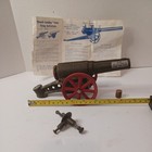 Vintage  Cast Iron Big Bang Conestoga Cannon  9 Inch   14i 