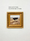 Black White Cow Field Oil Painting original Oil Painting Custom From Your Photo