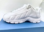 Brand New -  Size 9  K-swiss St329 Cmf - Mens Shoes - White Black Silver