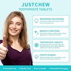 Toothpaste Tablets - Nano Hydroxyapatite fluoride   Plastic Free  Eco   Travel F