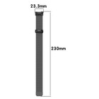 For Fitbit Charge 6 Replacement Strap Metal Milanese Magnetic Loop Steel Band