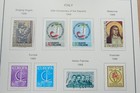 Italy - 1966 - 67 - Lot Of Stamps On Album Page  - Used   Mh