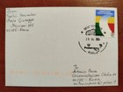 Postcard Italy Solidarity With Ukraine Support For Ukraine Passed The Mail
