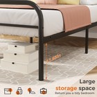 Twin Full Queen Size Bed Frame With Headboard 12 Inch High Bed Frame Easy Assemb
