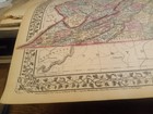1874 Mitchell s Maps Of Virginia   West Virginia Nice  12 By 15 Inch Colored Map