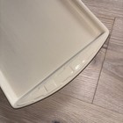 Longaberger Pottery Woven Traditions Baking Sheet Tray Cookie Sheet 16 5  X 9 5 