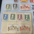 25 Mhr used on Paper Antique Spain Stamps  1850-1950  Deal- Look  Nice Mixed Lot