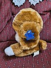 Vintage Applause Sad Sam Jr  Brown   White Puppy Dog Plush Stuffed Animal     