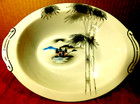 Kutani China oval Vegetable Serving Bowl Vtg  Rare   Discontinued