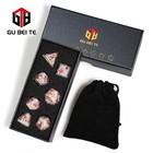 7pcs Dnd Dice Set Plum Blossom Polyhedral Dice For Dungeons   Dragons Rpg D d