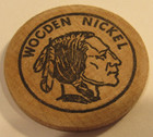 Vintage United Nations Building New York City  Ny Wooden Nickel - Token New York