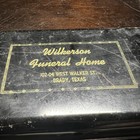 Vintage Funeral Home Autopsy Instrument Case     Wilkerson Funeral Home Brady Tx