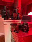 Red  Epic W Camera W Full Kit  Also Include 3 Lenses   Jason Cases Red Box Added