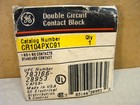 New Ge Cr104pxc91 Double Circuit Contact Block
