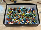 Huge Marble Lot - Antiquevintage Marbles Glass Colorful- 9 Lb Pounds 