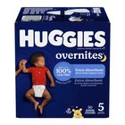 Huggies Disposable Overnight Diapers - Size 5 - 50ct
