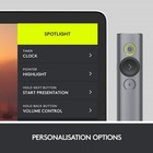 Logitech Spotlight Presentation Remote  Slate  910-004654 