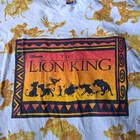 Vintage 90s -the Lion King - All Over Print Disney Movie Promo Tshirt Adult Osfa