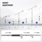 Neewer Pro 100  Stainless Steel Heavy Duty Light C Stand With Boom Arm 172cm