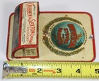 Antique Advertising Universal Stoves   Ranges Tin Metal Litho Match Holder Safe