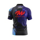 Custom Name Motiv Venom Hysteria Bowling Jersey Zip Polo Shirt Size S-5xl New