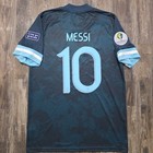2019 Adidas Argentina Away Soccer Jersey Lionel Messi Men M Copa America Brazil