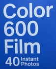 Polaroid Color 600 Film 5 Pack 40 Instant Pictures Sealed Retail Box Free Ship