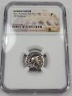 Marcus Aurelius Ar Denarius Ngc F Ad 161-180 As Caesar Ancient Rome Silver  r200
