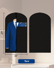 Garment Bags Suit Bags 24 X 43 Inch  9 Packs Garment Covers For Hanging 