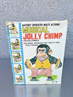 Vintage Daishin Battery Operated Musical Jolly Chimp Toy W Box Work Horror Movie