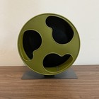Silent Runner Pet Exercise Wheel Green Black Small Animal Hamster Rat Hedgehog