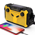 Multifunction Radio Hand Crank Solar Usb Fm  Am Radio Emergency Flashlight Power