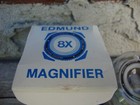 Vintage Edmund Scientific 8x Magnifier Jewelers Coins Stamps Nos In Box
