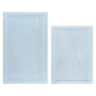 Host   Home 2-piece Bath Rug Set  17x24  20x32   Soft Cotton  Non-slip  Textured