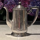 Hotel Silver Teapot Collection Plaza Gotham Gladstone Vintage Silverplate