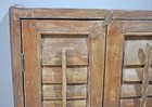 Antique Wooden Wall D  cor Shutter Window With Frame Original Old Hand Crafted