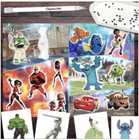 Lot Of  6  Craft Buddy Disney 100 Years Of Wonder Crystal Art Sticker Packs