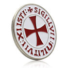 Knights Templar Commemorative Silver Coin Medal Silver Plated Collectibles