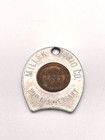 Lucky Penny Keychain 1952 D Lincoln Cent Encased Good Luck Token