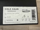 Cole Haan Women   s Us 6 Zerogrand 4zg Cushioned Black Loafer Og Box
